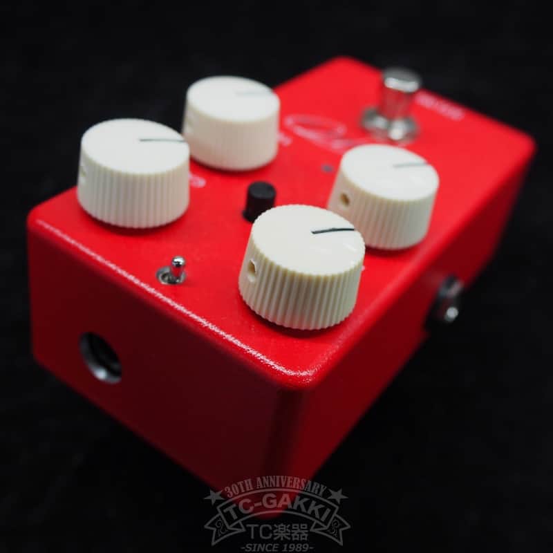 HTJ WORKS Magic Tune OD ver2 ギターエフェクター HTJ-WORKS MAGIC TUNE OD (MTO) Ver.2 RED エフェクター 歪み