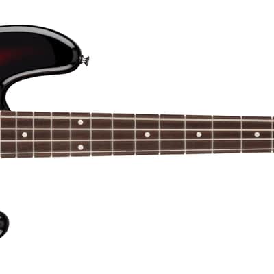 Fender Standard Jazz Bass®, Laurel Fingerboard, White Pickguard, 3-Color Sunburst image 1