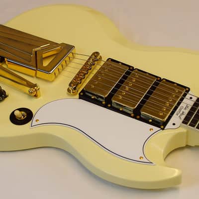 Gibson SG Custom 61 60th AV VOS Polaris White image 10