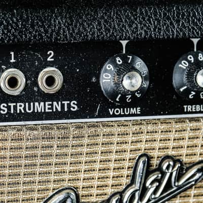 1966 Fender Princeton Model AA964 blackface image 4