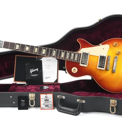 Gibson Custom Shop 1958 Les Paul Standard Reissue VOS Washed Cherry Sunburst 2021 image 3