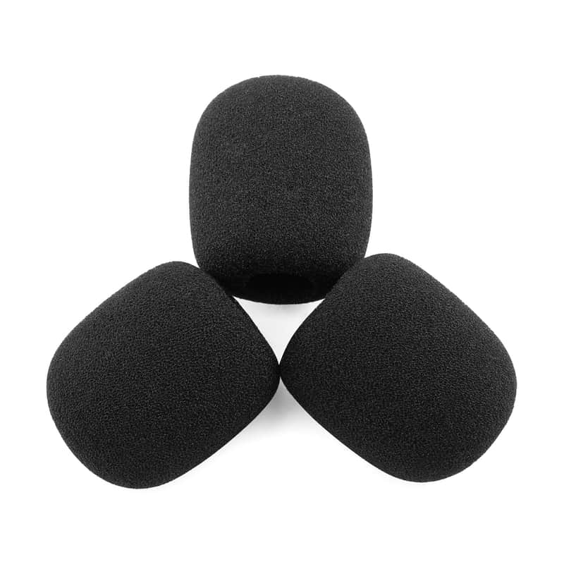 Windscreen For Shure Pga31 Sm35 Sm31 Replacement Wind Screen Microphone Spongue Pop Filter 3-Pack Foam Cover image 1