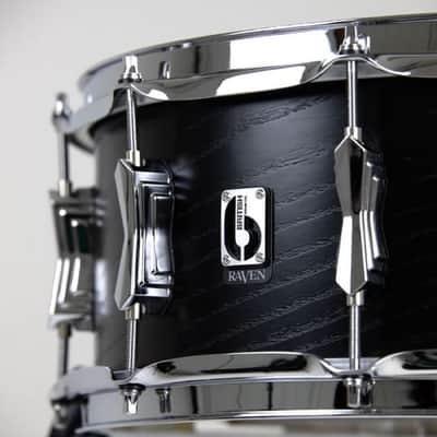 British Drum Co. Raven 14"x6" Snare Drum - Maple/Cherry, Handcrafted UK image 4