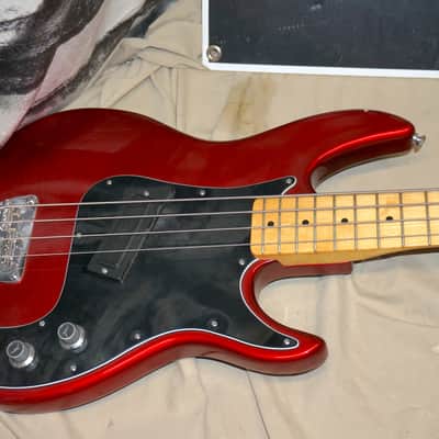 Peavey Fury IV 4-string Bass Guitar Red AS IS - * Truss Rod Cannot Be Adjusted * - For The Locals image 2