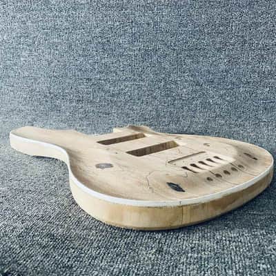 5 String Electric Bass Unfinished Basswood Body image 2