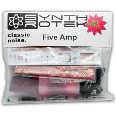 Synthrotek Five Amp Power DIY Kit - RED, 12V Power Brick image 1