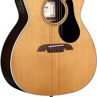 Alvarez AG75CE Grand Auditorium Acoustic-Electric Guitar, Solid Cedar Top image 1