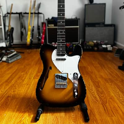 Quint Guitars #05 Thinline 2024 - 2 tone sunburst image 1