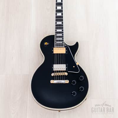 2001 Gibson Les Paul Custom Black Beauty w/ Case, Lightweight image 2