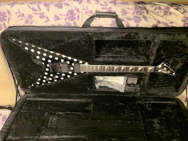Jackson Pro Series Phil Demmel Signature KV King V 2025 - Polka Dot image 1