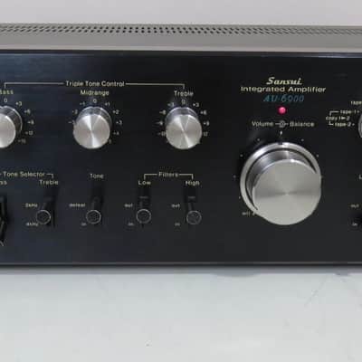 SANSUI AU-6900 INTEGRATED AMPLIFIER WORKS PERFECT SERVICED FULLY RECAPPED image 1
