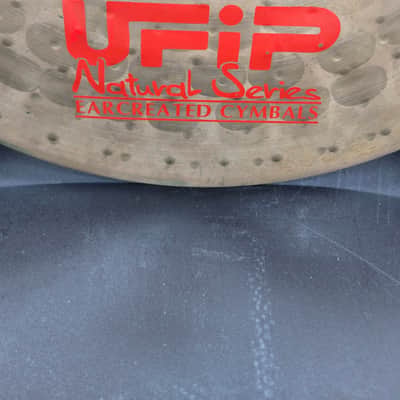 Ufip NS-15LHH Natural Series 15 Inch Light Hi Hat Cymbals image 11