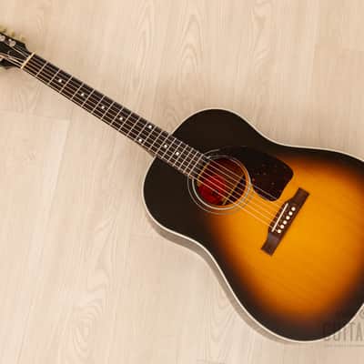 1996 Gibson J-45 Banner Logo Vintage Reissue Dreadnought Acoustic Guitar w/ Case & Tags, Yamano image 14