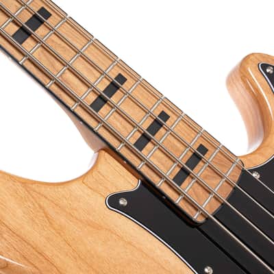 Cort GB64JJNAT GB Series Soft Maple Body Roasted Maple Neck 4-String Electric Bass Guitar image 8