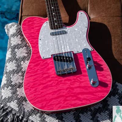 2025 Fender Limited Edition - Fender / ISHIBASHI FSR MIJ Traditional 60s Custom Telecaster KILLER AAAA Quilted Maple Top / Ash Back - Like New/Unplayed - Pro Set Up w Perfect Frets/Action/Intonation! image 2