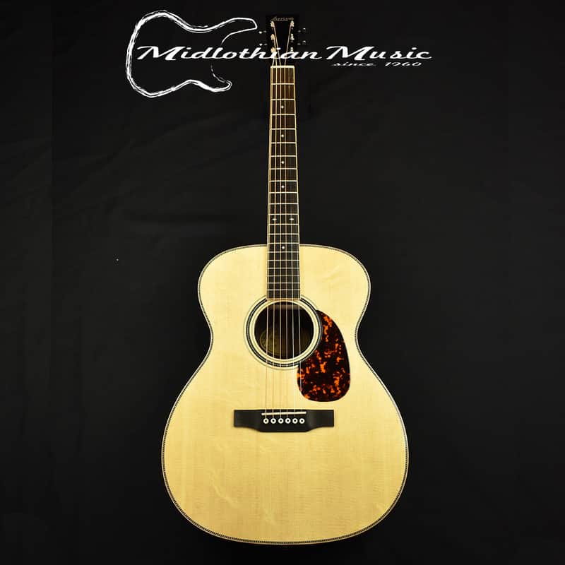Larrivee OM-44-R - Acoustic/Electric Guitar Rosewood & Bear Claw Spruce Top w/Element VTC Pickup & Case (136642) image 1