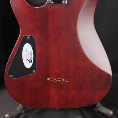 Schecter Omen 6 Electric Guitar Walnut Satin image 3
