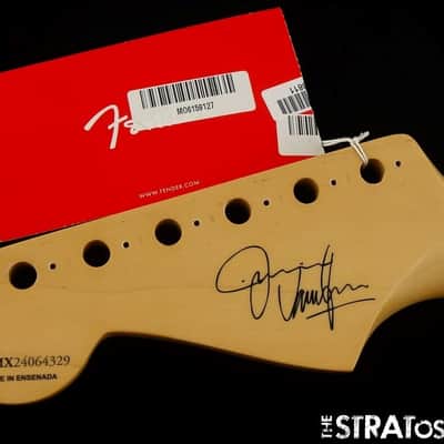 Fender Jimmie Vaughan Stratocaster Strat NECK Guitar JV Maple image 6