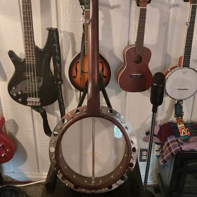 Deering Artisan Goodtime Two, Left-Handed, Dark Red Mahogany Satin image 4