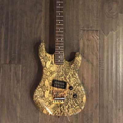 Vintage '80s Kramer Baretta Custom Snakeskin Guitar - Must Read! image 1