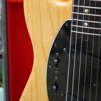 1978 Fender Mustang Natural w/ Original Hardshell Case Rare Vintage CBS Collector image 5