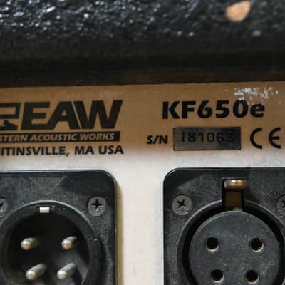 EAW KF650e 3-Way Full Range Passive Loudspeaker (PAIR) CG007X0 *ASK FOR SHIPPING* image 8