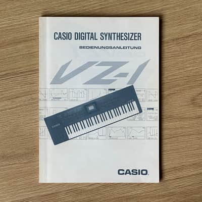 Casio VZ-1 Original User Manual German / Bedienungsanleitung Deutsch