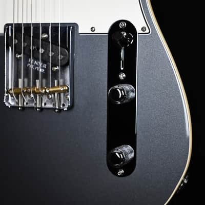 Fender Custom Shop American Custom Telecaster NOS- Aged Charcoal Frost Metallic/ Aged Black Back & Sides 2023 (XN16552) image 11