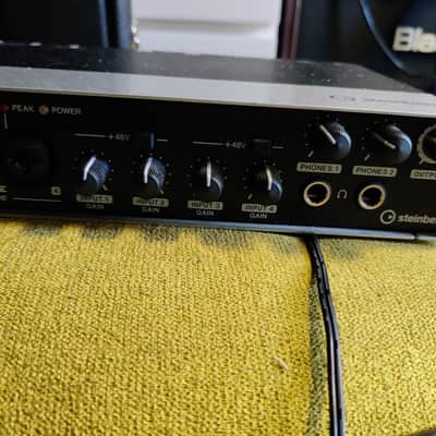 Steinberg UR44 6x4 USB 2.0 Audio Interface with MIDI I/O 2010s - Silver/Black image 3