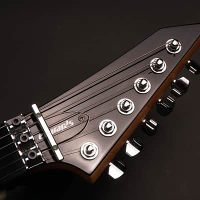 Edwards E-MV-125FR Custom Color Order – Japan – Black w/ Gold Sparkle – Excellent image 9