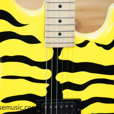 ESP LTD GL-200MT George Lynch Signature - Yellow with Tiger Graphic image 4