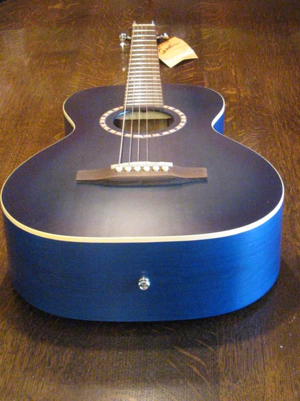 Art & Lutherie Ami Cedar Acoustic Guitar blue | Reverb