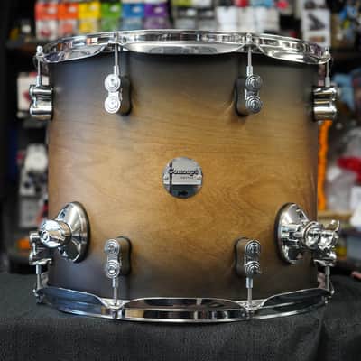 PDP Concept Maple Series 14" Floor Tom w/ Legs - Satin Charcoal Burst | 12x14" image 4