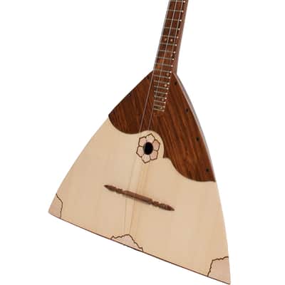 Roosebeck BLLPDR Deluxe Prima Balalaika Sheesham/Walnut Stave Body with Gig Bag image 1