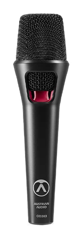 Austrian Audio OD303 OD303 Dynamic Vocal Microphone, OCH1 Mic Clip, MZP3 Pouch image 1