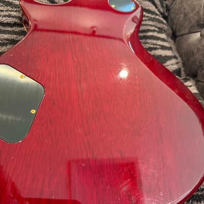 2021 PRS McCarty Singlecut 594 10 Top - Dark Cherry Sunburst image 8