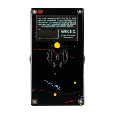 Walrus Audio Voyager Pre-Amp Overdrive 10-Year Anniversary Splatter Paint (Black) image 4
