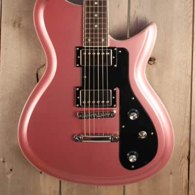 Rivolta Guitars Mondo Combinata Burgundy Mist Metallic 2023 BONUS Rivolta Premium soft case included image 2