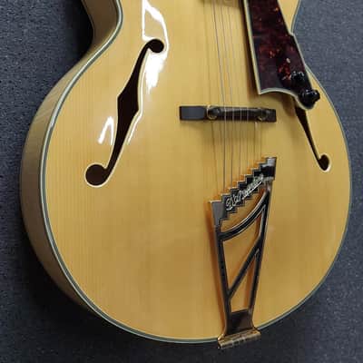 D'Angelico Excel EXL-1 Hollow Body Archtop with Pau Ferro Fretboard Natural image 11