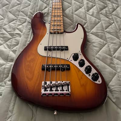 Fender Elite Jazz Bass V 2017-2019? - Sienna Sunburst
