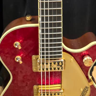 Gretsch G6129TG-59VS Jet with Bigsby 2026 - Red Sparkle Gold Hardware image 3