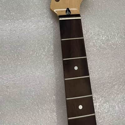 Quilted Veneer Maple Top Mahogany Guitar Strat Style Body with Rosewood Fingerboard Neck image 3