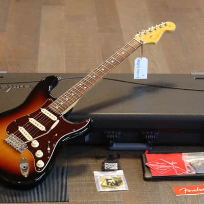 2020 Fender American Professional II Stratocaster with Rosewood FB Electric Guitar 3-Color Sunburst + OHSC image 1