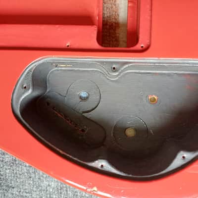 Guitar body 80s (Charvel?) Red image 7