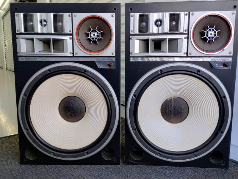 Kenwood KL-999DX speakers in excellent condition - 1980's | Reverb
