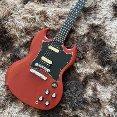 2002 Gibson SG Crescent Moon - Worn Cherry image 1