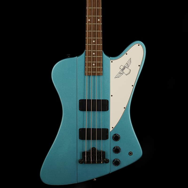 Epiphone Thunderbird Bass Pelham Blue Sparkle | Reverb
