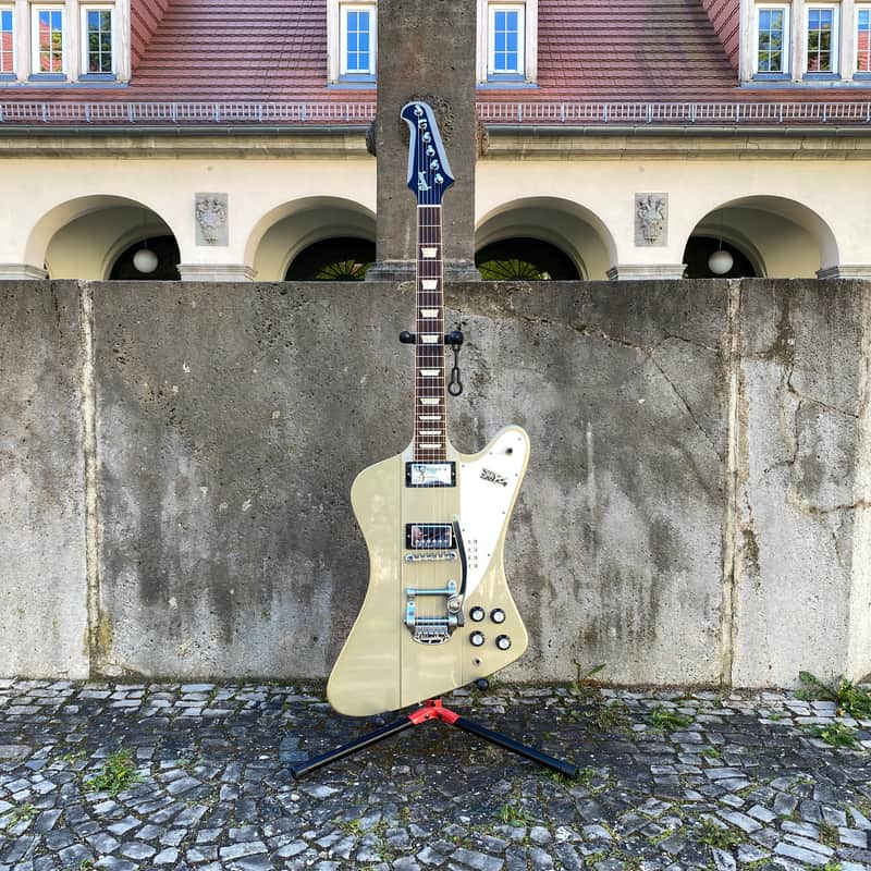 🎸 GIBSON FIREBIRD / ELLIOT EASTON TIKIBIRD / 2013 / gold mist poly / limited edition / incl. OHSC