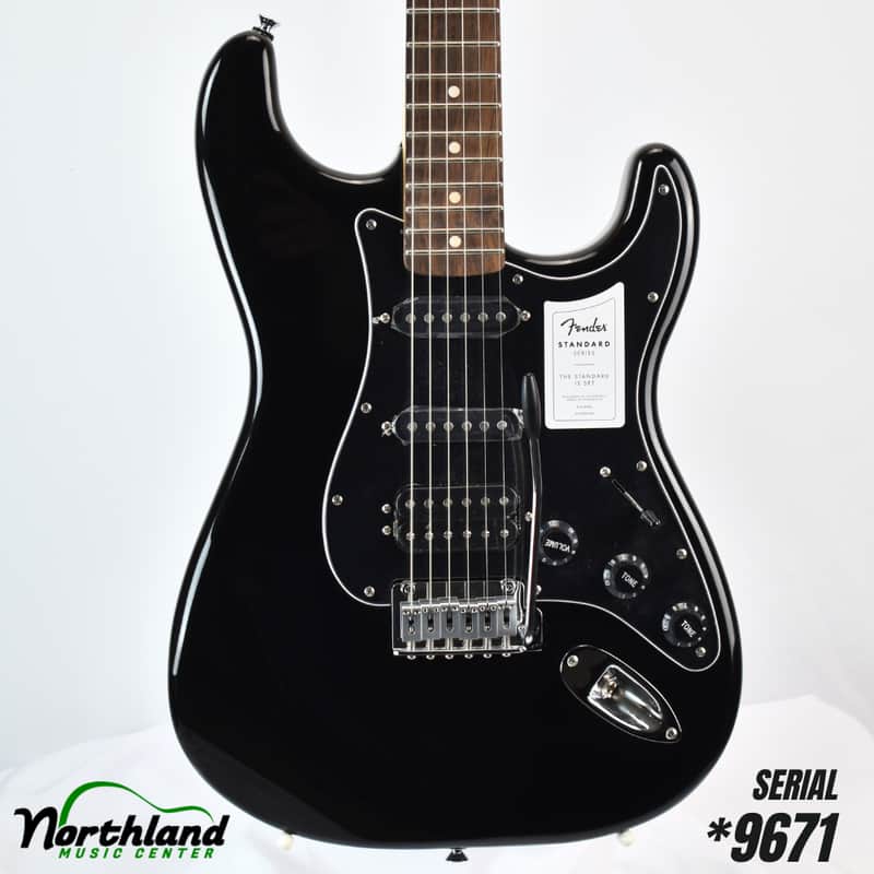 Fender Standard Stratocaster HSS - Black - *9671 image 1