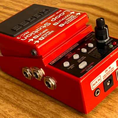 Boss RC-3 The Red Devil Of Loopers With 99 Phrases Of Pure Inspiration With Coloured Box! No Velcro! image 4